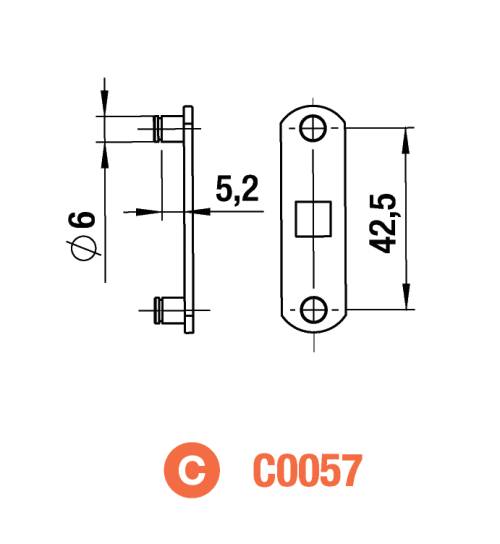 C0057 Cam Plate