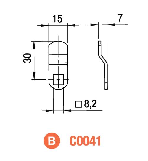 C0041 Cam Plate