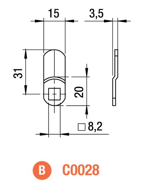 C0028 Cam Plate