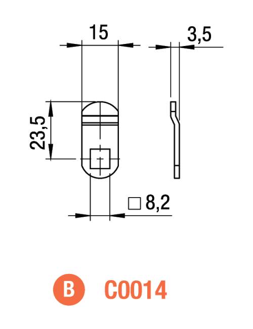 C0014 Cam Plate