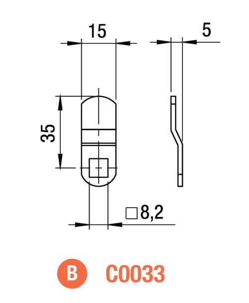 C0033 Cam Plate