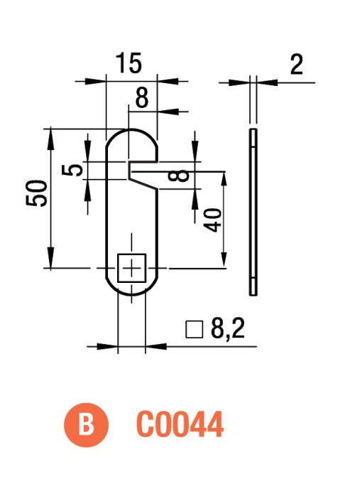 C0044 Cam Plate