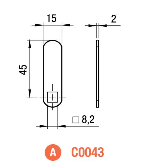 C0043 Cam Plate